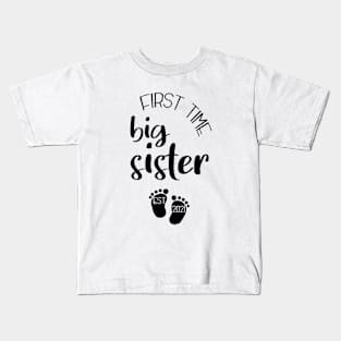 First time big sister | soon big sister Kids T-Shirt